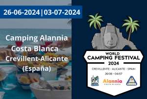 Acampada internacional 2024 camping Alania Crevillente